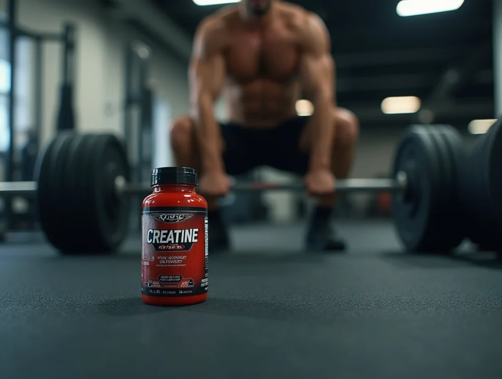 Creatine in combinatie met krachtsport